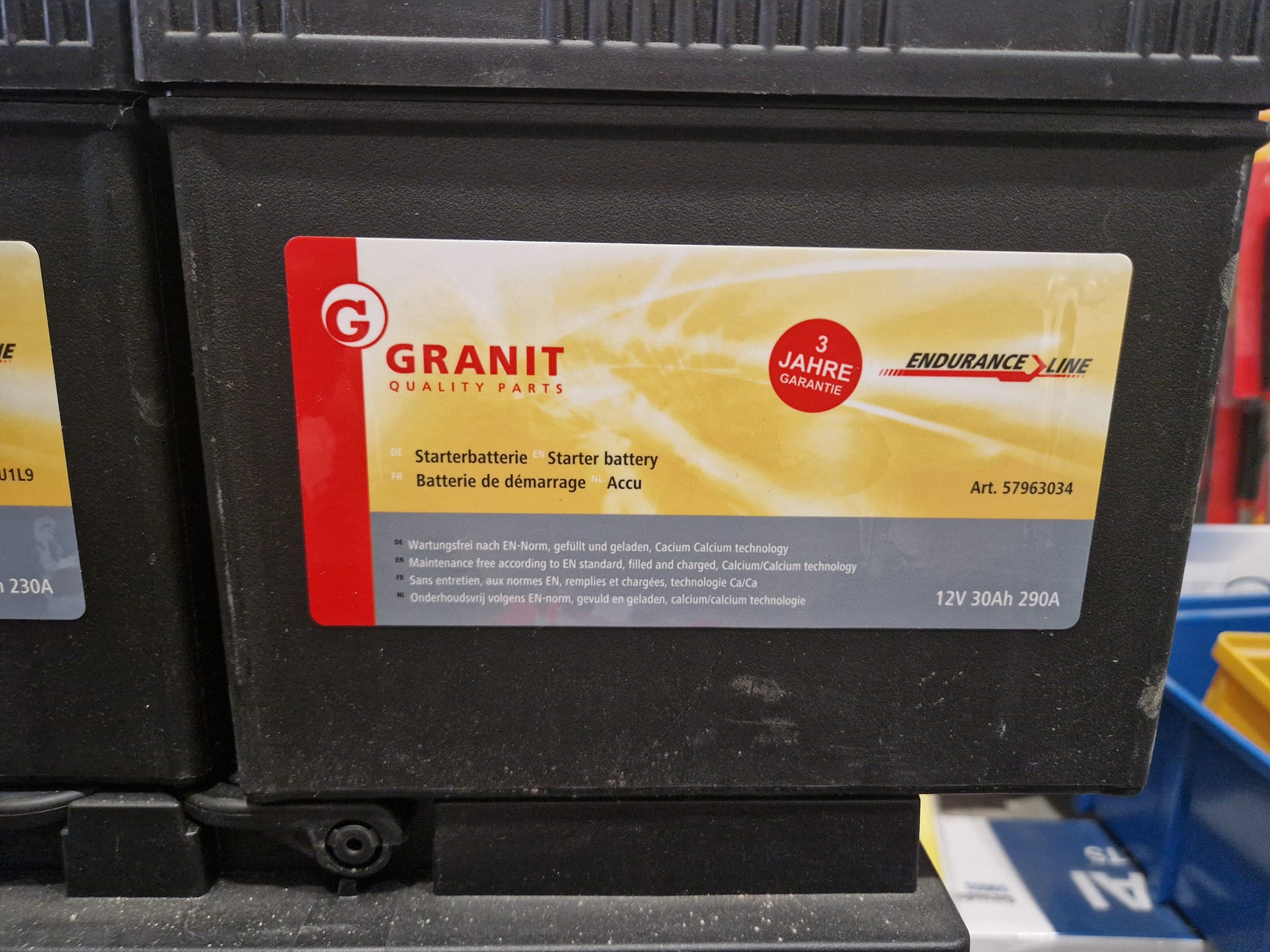 Akumulator GRANIT 12 V / 24 Ah, D+ - Slika 2